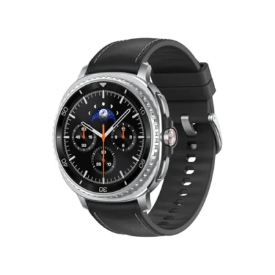 Abbildung von Samsung Galaxy Watch8 Classic Smartwatch, Fitness Uhr und Tracker, Hybrid Band Wearable Display, Drehbare Lünette, 64 GB Speicher, 46 mm, Bluetooth, Black, 3 Jahre Herstellergarantie