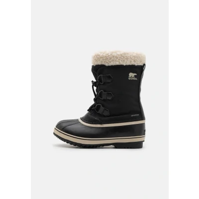 Abbildung von Sorel YOOT PAC WP Unisex Schnürstiefel für Kinder, Größe: 37, Black Schuhe