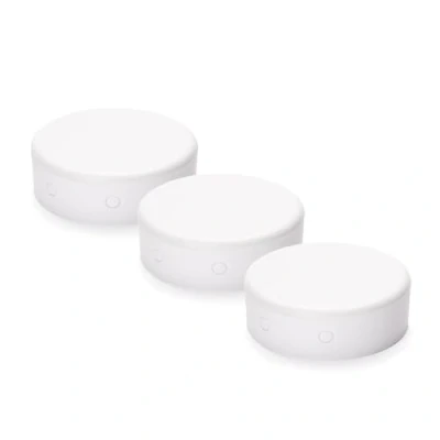 Abbildung von ORION LIGHTSTYLE Verteilerdose PVC Baldachin Deckendose Rosette Abzweigdose Abdeckung weiß 3 Stück