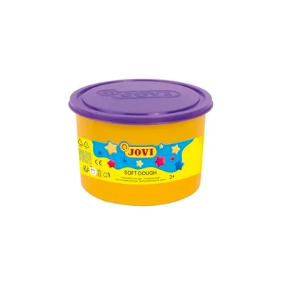 Abbildung von Jovi Blandiver Knete, extra weiche Knetmasse für Kinder ab 2 Jahren, violett, 1 Dose, 460 g