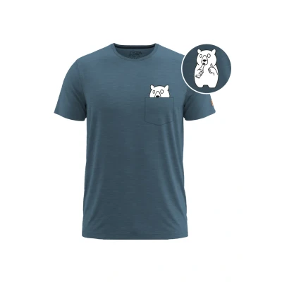 Abbildung von Forsberg Tshirt print, Herren, Größe: Medium, Blau