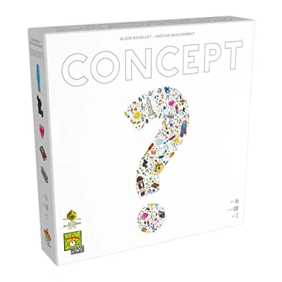 Abbildung von Repos Production, UNBOX NOW, Concept, Grundspiel, Familienspiel, Nominiert zum Spiel des Jahres 2014, 4 12 Spieler, Ab 10+ Jahren, 40+ Minuten, Deutsch