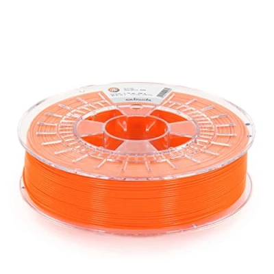 Abbildung von extrudr® DuraPro ASA ø1.75mm (750gr) &#039;NEON ORANGE&#039; 3D Drucker Filament Made in Austria
