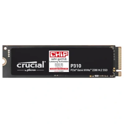 Abbildung von Crucial P310 SSD 1TB M.2 2280 PCIe Gen4 NVMe Interne SSD, bis 7.100 MB/s, Laptop und Desktop PC kompatibel, Festplatte CT1000P310SSD801 (Acronis Edition)