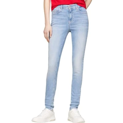 Abbildung von Tommy Jeans NORA Skinny Fit, Damen, Größe: 24x32, Denim light