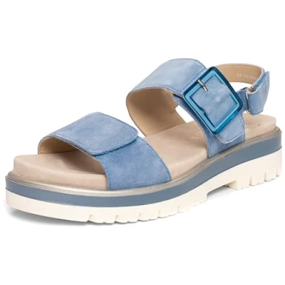 Abbildung von ara Malaga Keilsandalette, Damen, Größe: 38, Coolblue Schuhe