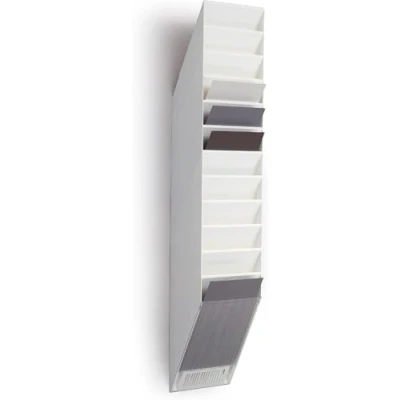 Abbildung von Durable Prospektspenderset Flexiboxx 12 A4, 1 Set, weiss, 1709763010