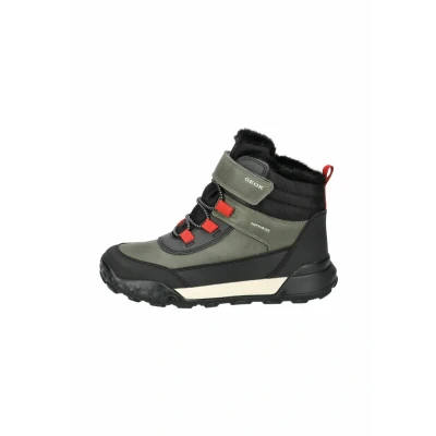Abbildung von Geox Trekkyup BOY ABX Snowboot/Winterstiefel für Kinder, Größe: 32, Dk green black c Schuhe