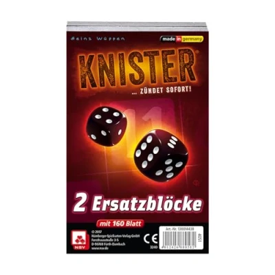 Abbildung von NSV 4051 KNISTER Ersatzblöcke 2er Set Würfelspiel