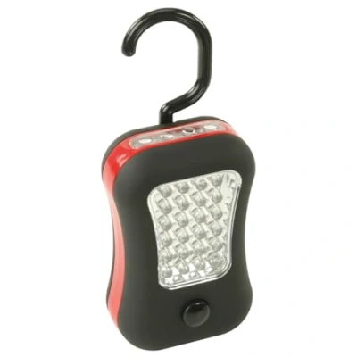 Abbildung von HyCell handliche Werkstattlampe 2in1 1600 0045 Taschenlmape, Rot / Schwarz