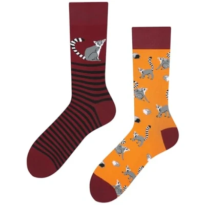 Abbildung von TODO Lustige Lemur Socken Damen und Herren, Tier Motiv (Socken Lustig 35 38)