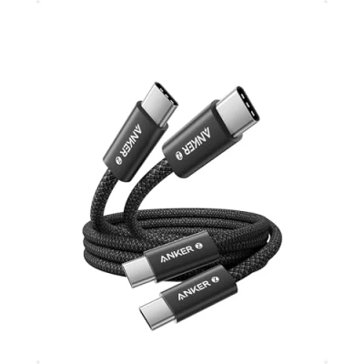 Abbildung von Anker USB C auf Kabel, [2 Stück 1m] 240W geflochtenes und schmutzabweisendes Ladekabel für iPhone 16 15 Serie Galaxy S24 S23 MacBook Pro Air iPad
