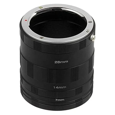 Abbildung von Fotodiox Macro Extension Tube Set Compatible with Sony E Mount Cameras for Extreme Photography