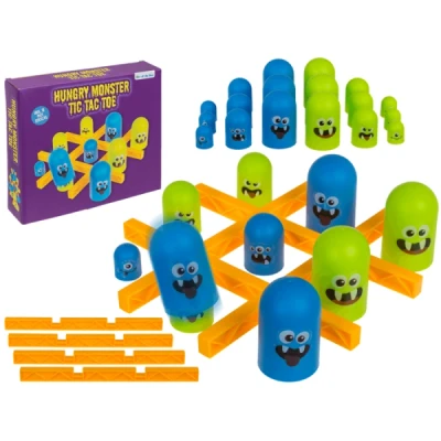 Abbildung von Tic Tac Toe, Hungriges Monster Spiel