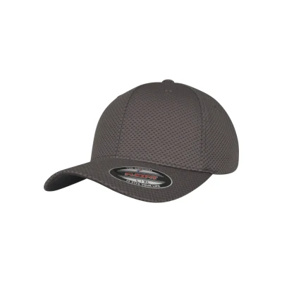 Abbildung von Flexfit 3D Hexagon Cap, Größe: S/M, Darkgrey