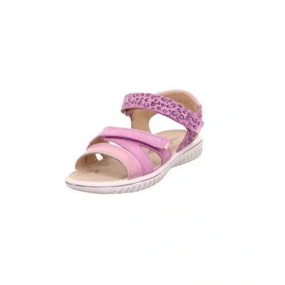 Abbildung von Superfit Sparkle Riemensandalette für Kinder, Größe: 33, Lila/rosa Schuhe