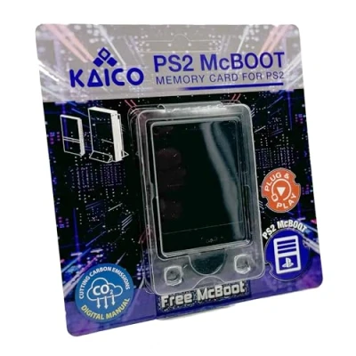 Abbildung von Kaico Free McBoot 8MB PS2 Speicherkarte mit FMCB 1.966 für Sony Playstation 2 Ihre Plug and Play CFW