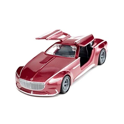 Abbildung von siku 2357, Vision Mercedes Maybach 6 Grand Coupé, 1:50, Metall/Kunststoff, Rot, Öffenbare Flügeltüren, Wechselbare Räder