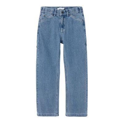 Abbildung von Name it Nkmryan Jeans Straight Leg für Kinder, Größe: 152, Medium blue denim
