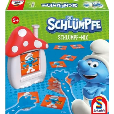 Abbildung von Schmidt Spiele 40622 Die Schlümpfe, Schlumpf Mix, Kinderspiel, Actionspiel Amazon Exklusive