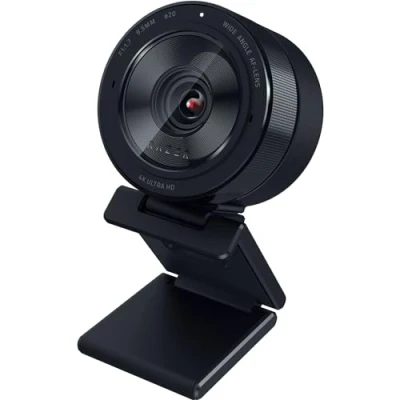 Abbildung von Razer Kiyo Pro Ultra 4K Webcam für Content und Streaming Kreation (Ultra High Dynamic Range UHDR, UltraHD 30 FPS/1080P 60 FPS, Autofokus mit KI, Lichtsensor 2,9 μm) Schwarz