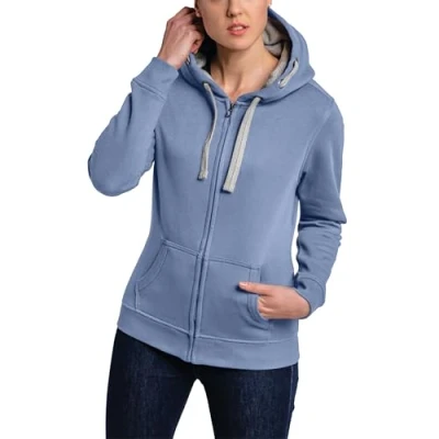 Abbildung von HRM Damen Jacket F Hoodie, Sky Blue, S EU