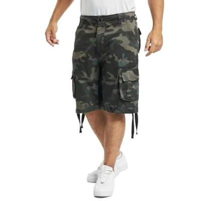 Abbildung von Brandit Accessoires Urban Legend Cargo Shorts, Herren, Größe: XL, Darkcamo