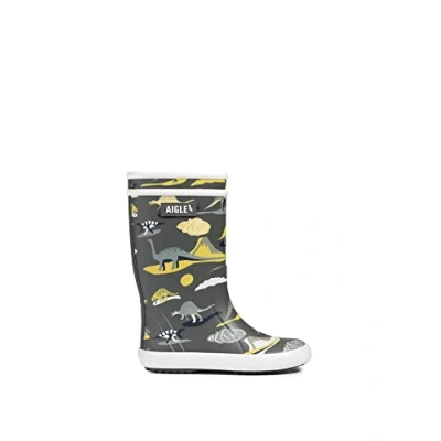 Abbildung von Aigle Unisex Kinder Lolly Pop Play2 Gummistiefel, Mehrfarbig Dino, 33 EU
