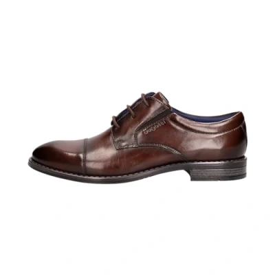Abbildung von bugatti Herren Businessschuhe, Männer Business Schnürer, Wechselfußbett,Schnuerung,lace up Shoes,schnürschuhe,Dunkelbraun (6100),43 EU / 8.5 UK