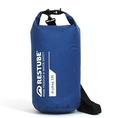 Abbildung von Restube Wasserdichter Dry Bag Premium Qualität für ultimativen Schutz Vielseitig und geräumig Ideal Reisen, Wandern, Wasseraktivitäten 100% wasserdicht langlebig [10L]
