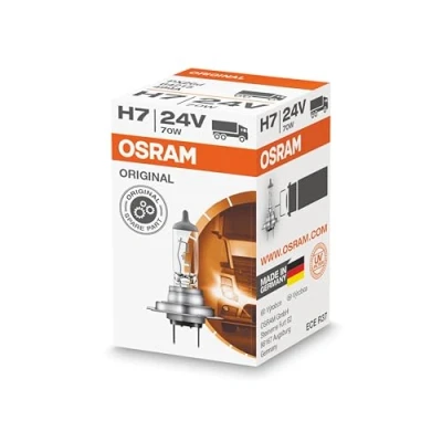 Abbildung von OSRAM ORIGINAL H7 für LKW, 64215, 24V, Faltschachtel (1 Lampe)