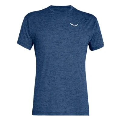 Abbildung von Salewa PUEZ melange DRY TEE Sport Tshirt, Herren, Größe: 48, Dark denim