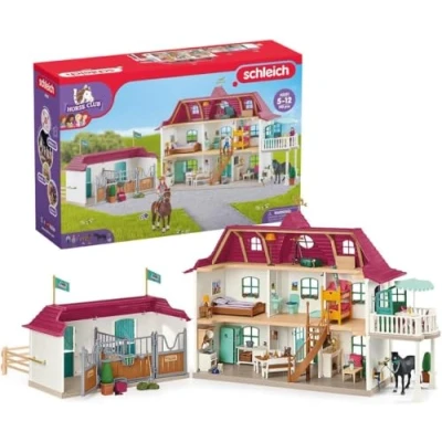 Abbildung von schleich 42551 HORSE CLUB Lakeside Pferdehof, ab 5 Jahren, Spielset, 192 Teile