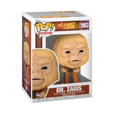 Abbildung von Funko Pop! Movies: PotA Dr Dr. Zaius Planet of The Apes Vinyl Sammelfigur Geschenkidee Offizielle Handelswaren Spielzeug Für Kinder und Erwachsene Movies Fans Modellfigur Sammler