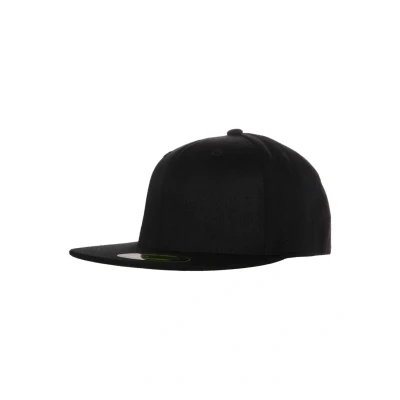Abbildung von Flexfit Premium Fitted Cap, Größe: L/XL, Black