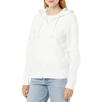 Abbildung von Amazon Essentials Damen Fleece Hoodie mit durchgehendem Reißverschluss (in Übergröße erhältlich), Elfenbein, XS