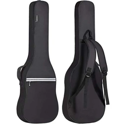 Abbildung von CAHAYA Elektrische Gitarre Gig Bag E gitarrentasche Wasserfest mit reflektierenden Bändern, passend für 40 Zoll CY0225