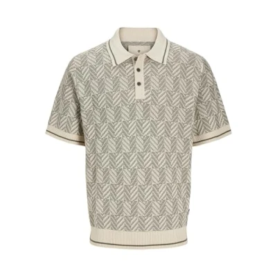Abbildung von Jack &amp; Jones Premium Poloshirt, Herren, Größe: Large, Tea leaf