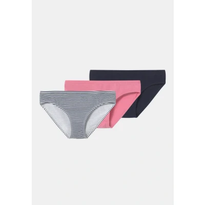 Abbildung von Schiesser 3 PACK Slip multicoloured/pink für Kinder, Größe: 140, Multi coloured/pink