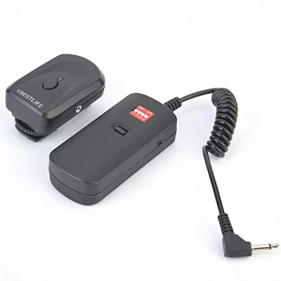 Abbildung von VBESTLIFE 16 Kanal Blitzauslöser, drahtloser Studioblitzauslöser Sender und Empfänger Blitz Speedlite Funkauslöser mit Adapter für , Nikon, Pentax andere Kameras