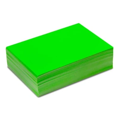 Abbildung von younikat 150 Beschriftungsetiketten in Neon grün I 10 x 7 cm groß Etiketten aus Papier zum Beschriften universal dv_398