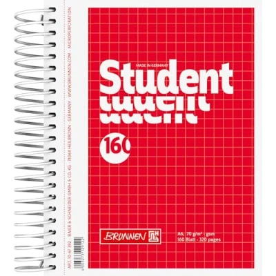 Abbildung von Brunnen 1067392 Notizblock / Collegeblock Student (A6, kariert, 70 g/m², 160 Blatt)