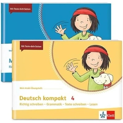 Abbildung von Mathe + Deutsch kompakt 4: 2 Übungshefte im Paket: kompakt, Klasse 4 (Mein Anoki Übungsheft)