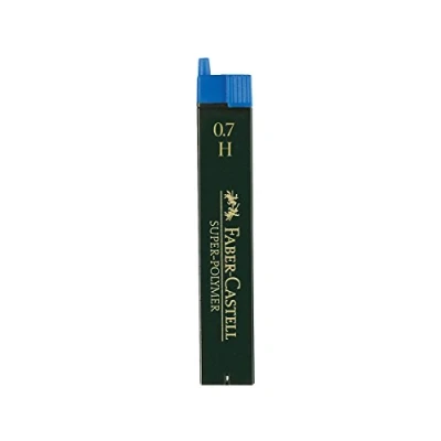 Abbildung von FABER CASTELL 120711 Feinmine Super Polymer, 0,7 mm, Härtegrad H, 12 Stück