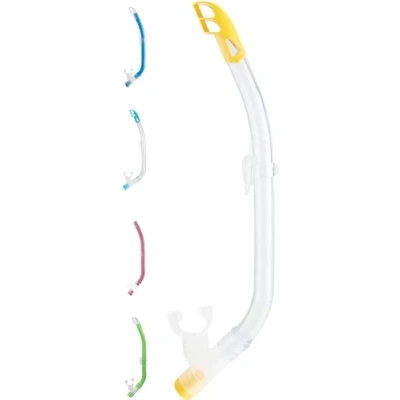Abbildung von Cressi Top Snorkel Unisex Youth Minidry Schnorchelröhre für Kinder und Jugendliche Einheitsgröße