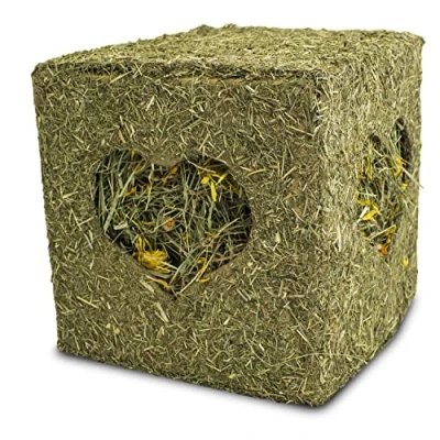Abbildung von JR FARM Heu Würfel groß mit Blüten 450 g