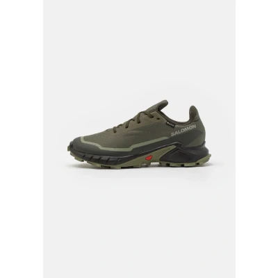 Abbildung von Salomon Alphacross 5 GTX Laufschuh Trail, Herren, Größe: 42 2/3, Olive night/black/deep lichen green Schuhe