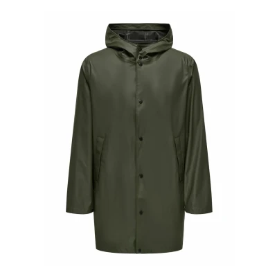 Abbildung von Only &amp; Sons Onsluca Regenjacke / wasserabweisende Jacke, Herren, Größe: XL, Peat