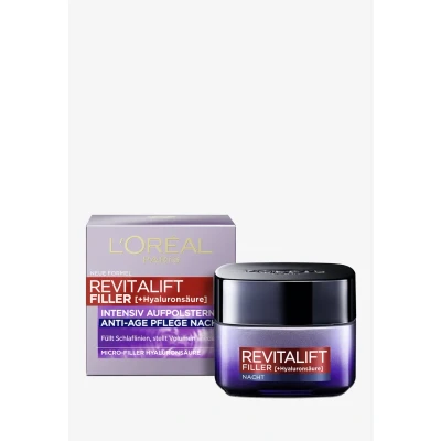 Abbildung von L&#039;Oréal Paris Revitalift Filler Antiage Night Nachtpflege, Damen, Größe: 50 ml,