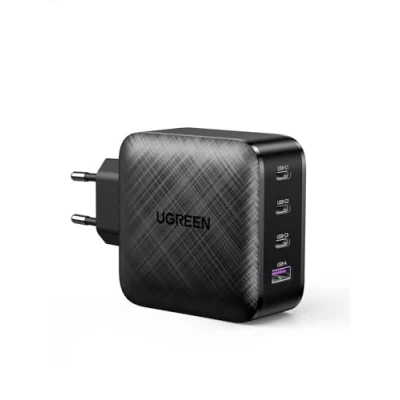 Abbildung von UGREEN USB C Ladegerät 65W Netzteil 4 Ports GaN Charger PD kompatibel mit MacBook Pro/Air, iPhone 16/16 Pro/16 Pro Max/15 Max/14 Pro/13, iPad Pro, S24 Ultra, S24+, usw